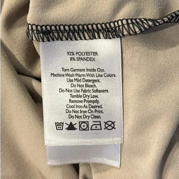 Eddie Bauer Travex Knit Geometric Cross Back Maxi Sun Dress Size Small Summer - Picture 7 of 8